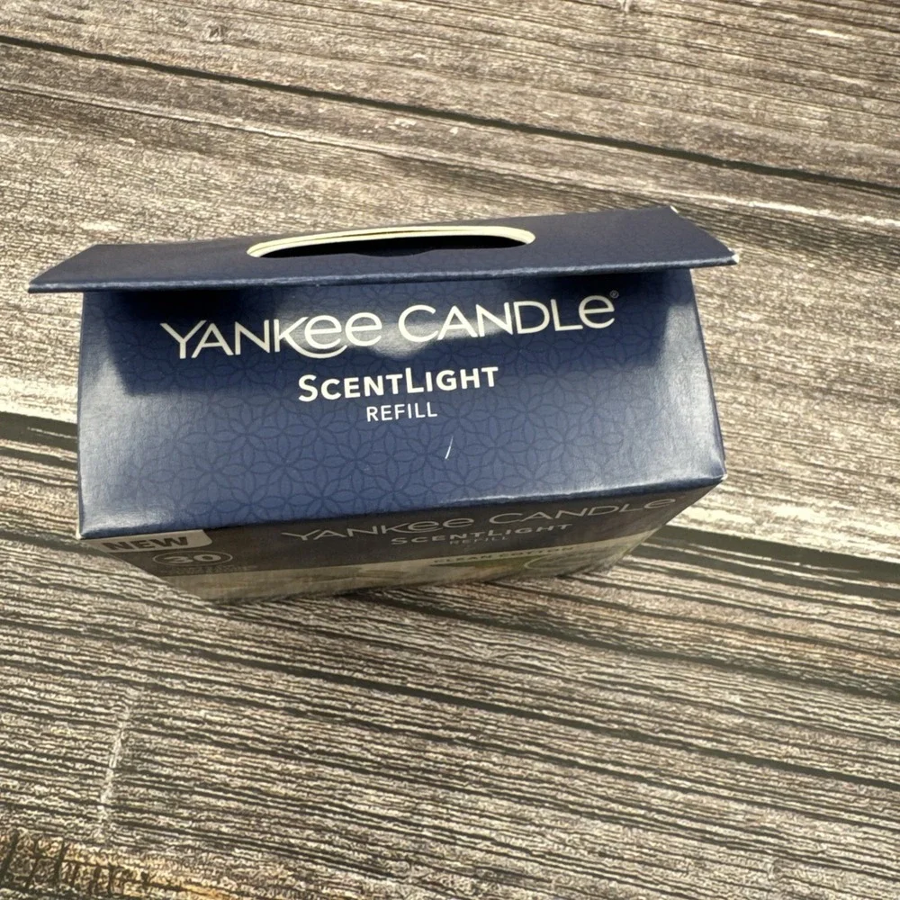 Yankee Candle ScentLight Refill Clean Cotton Fragrance NEW